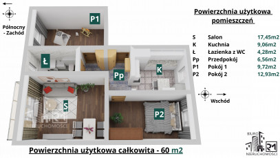 Mieszkanie Sprzedaż Bartoszyce Kardynała Wyszyńskiego 4